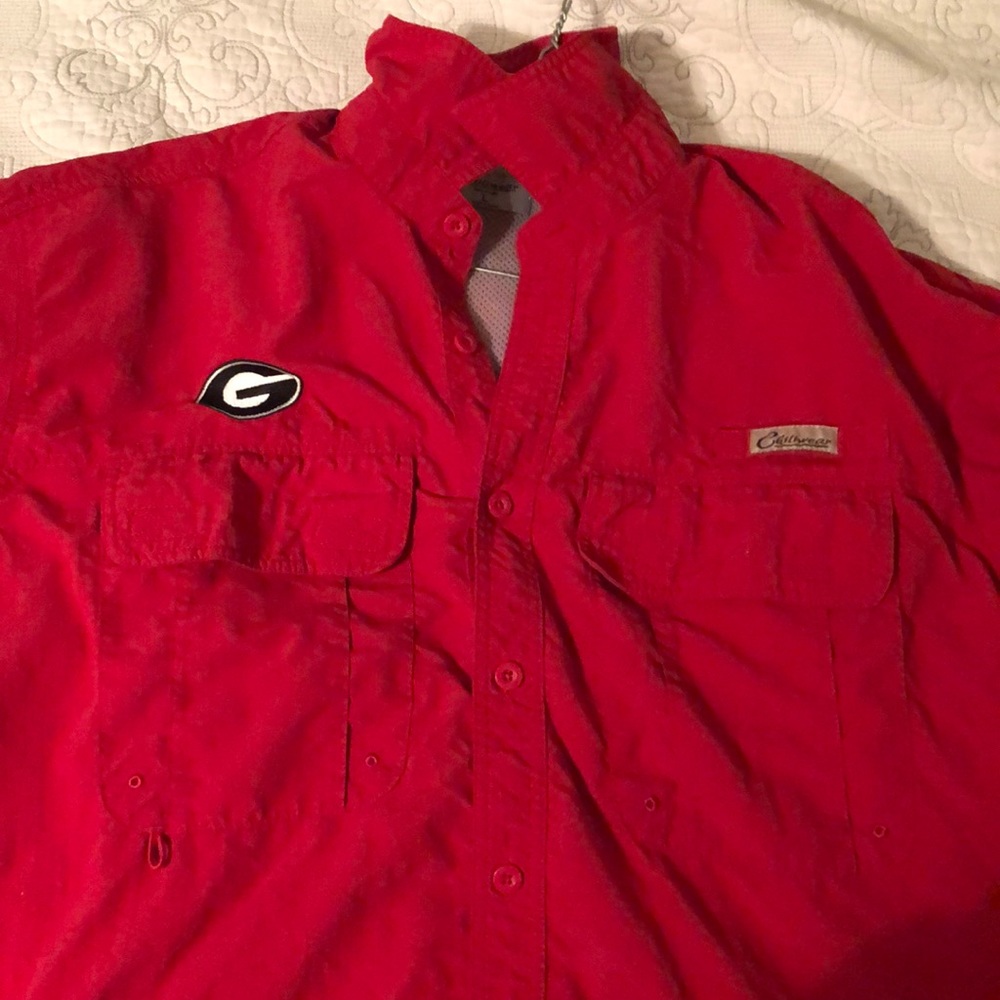 University of Georgia performance fishing shirt